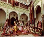 unknow artist Arab or Arabic people and life. Orientalism oil paintings 137 oil on canvas